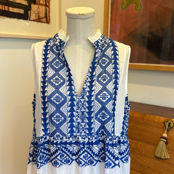 Greek Archaic Kori Long Dress - Picture 2 of 6